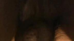 ”Chubby bear Jason Roman blows big black cock before bareback doggystyle”