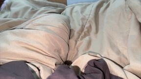 She Shares a Bed with Her Beautiful Big Ass Mother-in-law in Lingerie