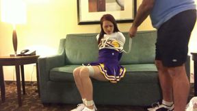 Cheerleader tryout