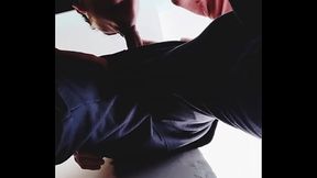 SE SENTIA SOLO Y LO CONSOLE CON MI LENGUA Y VERGA