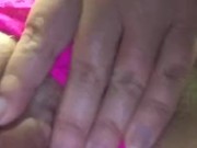 Masturbating at work with orgasm and pussy contractions