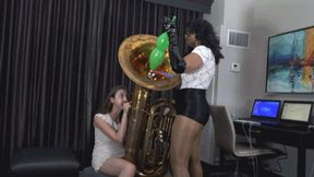 Sahrye Helps Ava Overcome a Case of the Dreaded Tuba Worms (MP4 - 720p)