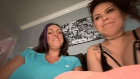 Sensual Giantess Vore Tease POV With Bailey Paige & Vanessa Rain (SD 720p WMV)