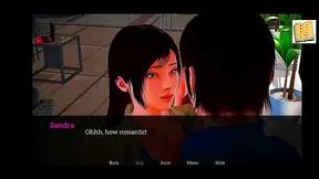 Amateur 3D Hentai Couple Enjoy Intimate Moments In Erotic Visual Novel Game Playthrough