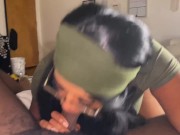 SC Literaryvix Gorgeous Ebony Babe Dani Doomsday Sloppy Gagging on BBC