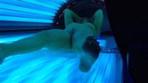 On the sunbed