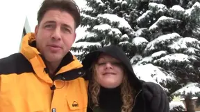 Glorious couple deep throat and pussy eating show