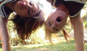 jasmine byrne & katja kassin - anal cheerleaders