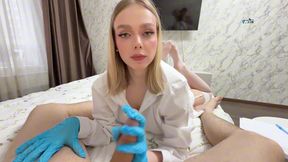 OH MY GOD &mdash;  MY UROLOGIST USES HER PIZZA TO CHECK MY DICK&#x1F32D; - Arisha_Mills