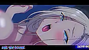 Anime-Hentai Star Sucks Dick Hard & Gets Facial Load On Face!