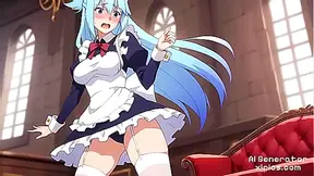 Aquas Steamy Solo Fantasy Unfolds in Wild KonoSuba Nights