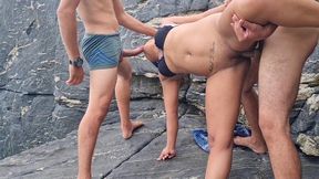 fetiche da tigresa era fuder com dois ao mesmo tempo na beira da praia (parte 3)