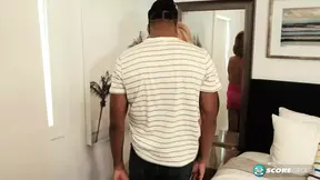 Granny takes huge black cock