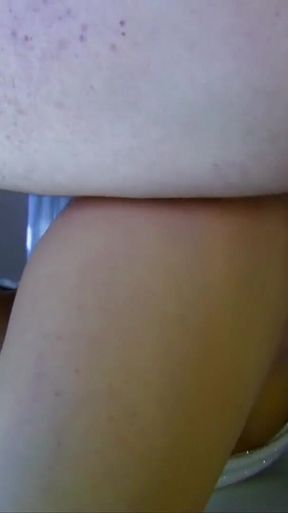 Brunette babe sucks and fucks hard cock