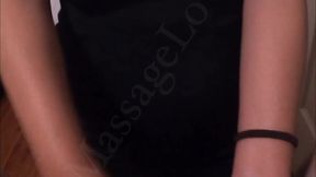 Thai teen with perfect body gives handjob POV