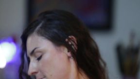 during painting class art teacher seduces her student