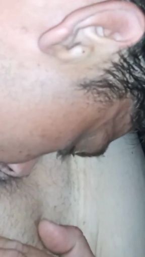 Hungarian man from Szeged greedily licks hot Roma woman's wet pussy - passionate tongue fucking, salivating pussy&hellip;   Clip 1