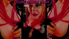 the shemale has a big tasty cock and you are going to suck it includes mesmerize cei ending