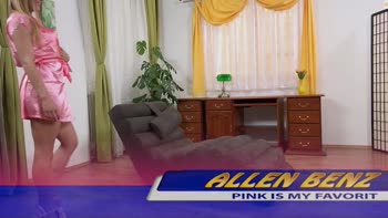 Allen Benz's Sizzling Solo: Wet and Puffy Masturbation with Big Toys