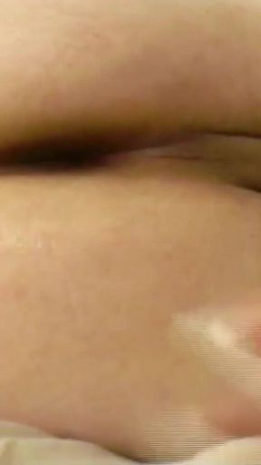Blonde Skinny Tranny Fucked Anally by Strap on in a Threesome