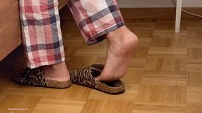 SWEATY SOLES IN BIRKENSTOCK SANDALS - MOV Mobile Version