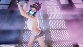Aespa - Armageddon - Akali Sexy Striptease