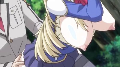 Massive-titted anime chick goes wild with toys in hardcore hentai