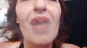V251 Smoker DawnSkye begs you to cum in her dirty mouth