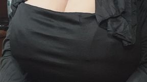 23mp CupKCindy as a nasty nun lying on her back spreading her legs and telling you to cum enjoy her taken off her huge tits role play cosplay