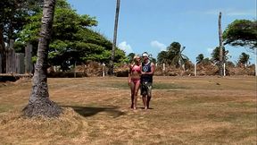 Barbie Banks Gets Ass Fucked In The Sweaty Amazon