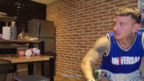 cuarteto con mi novio y su papa, la experiencia estuvo riquisima