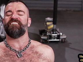 Car Mechanics Assfisted In Extreme Fisting 3some By Stud