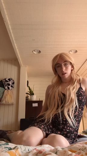 Roommate catches you gooning over her