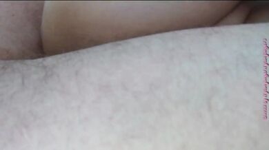 Fat German babe takes massive cock in juicy cunt POV