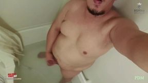 Daddy Warming up His Thick Cock