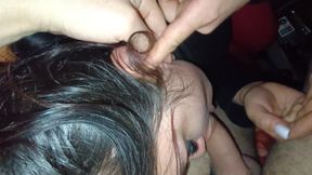 I suck the stepdad and swallow it all