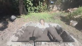 Tempting, Sensual, Sexy and Naughty in Mud