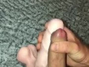 Frotting For Fun With A Fake Cock Leads To Huge Cumshots