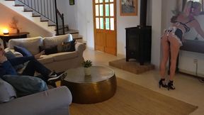 The "maid" gets fucked raw!