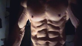 Shredded Muscle Flexing and Jerking Off HD
