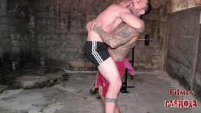 treino com allan guerra termina em uma brotheragem gostosa