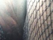 Uber driver having a quick orgasm between rides