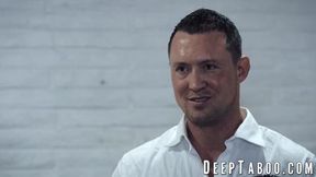 Bearded Man's Deepthroat & Facial Fantasy