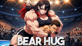 Bear Hug Submission - Rika Makes You To Worship Her Athletic Body