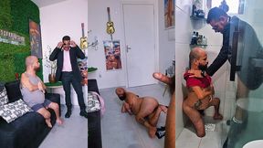 uma foda especial com o cadeirante fogoso . leitei e mijei no puto