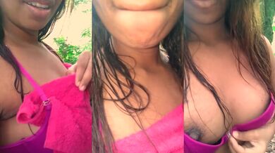 Exhibiting myself outdoors (Some strangers almost caught me!!!!!)