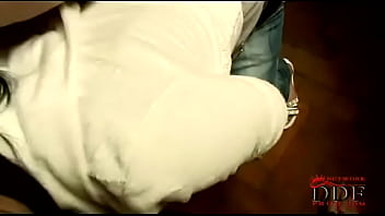 Hot young babe sucking cock in POV