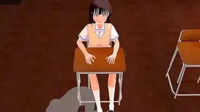 Toyoda Tempts in Sheer Lace — Steamy Anime Encounter Begins