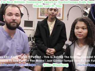 $CLOV - Become Doctor Tampa As Michelle Anderson Undergoes Fresh Unidersity Physical In Front Of Her Boyfriends & Nurse Destiny Cruz @ GirlsGoneGyno.com