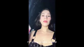Stranger's big cock in hardcore anal on the street